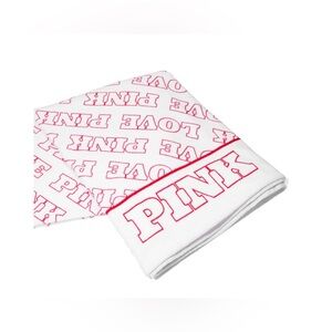 PINK VICTORIAS SECRET LOVE PINK TERRY TOWEL